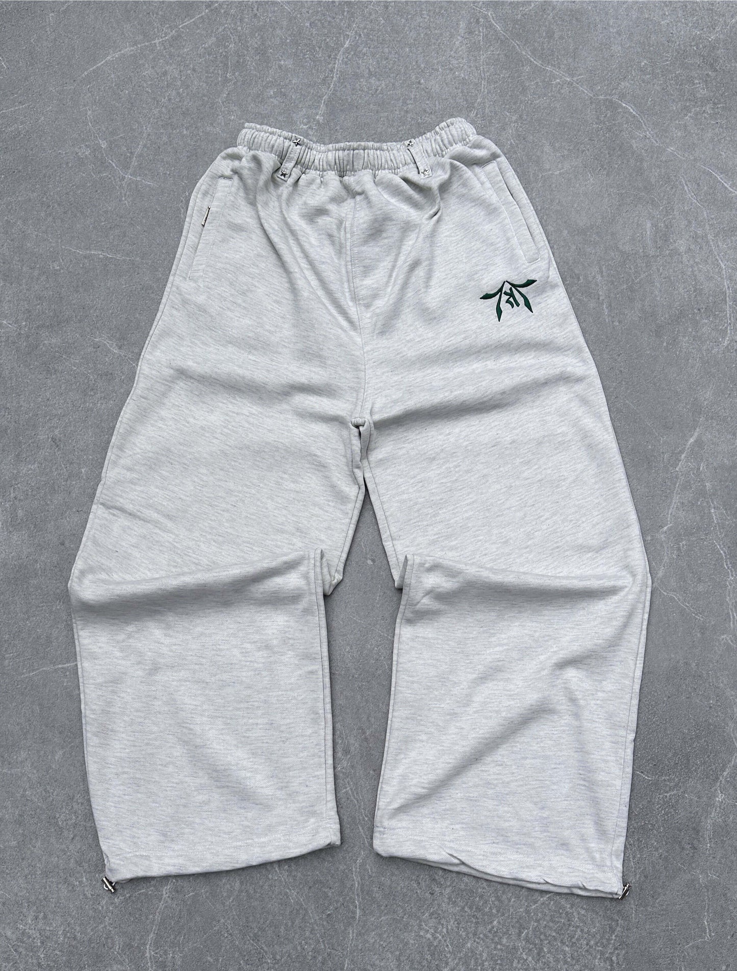 IVORY GREY-GREEN JOGGERS