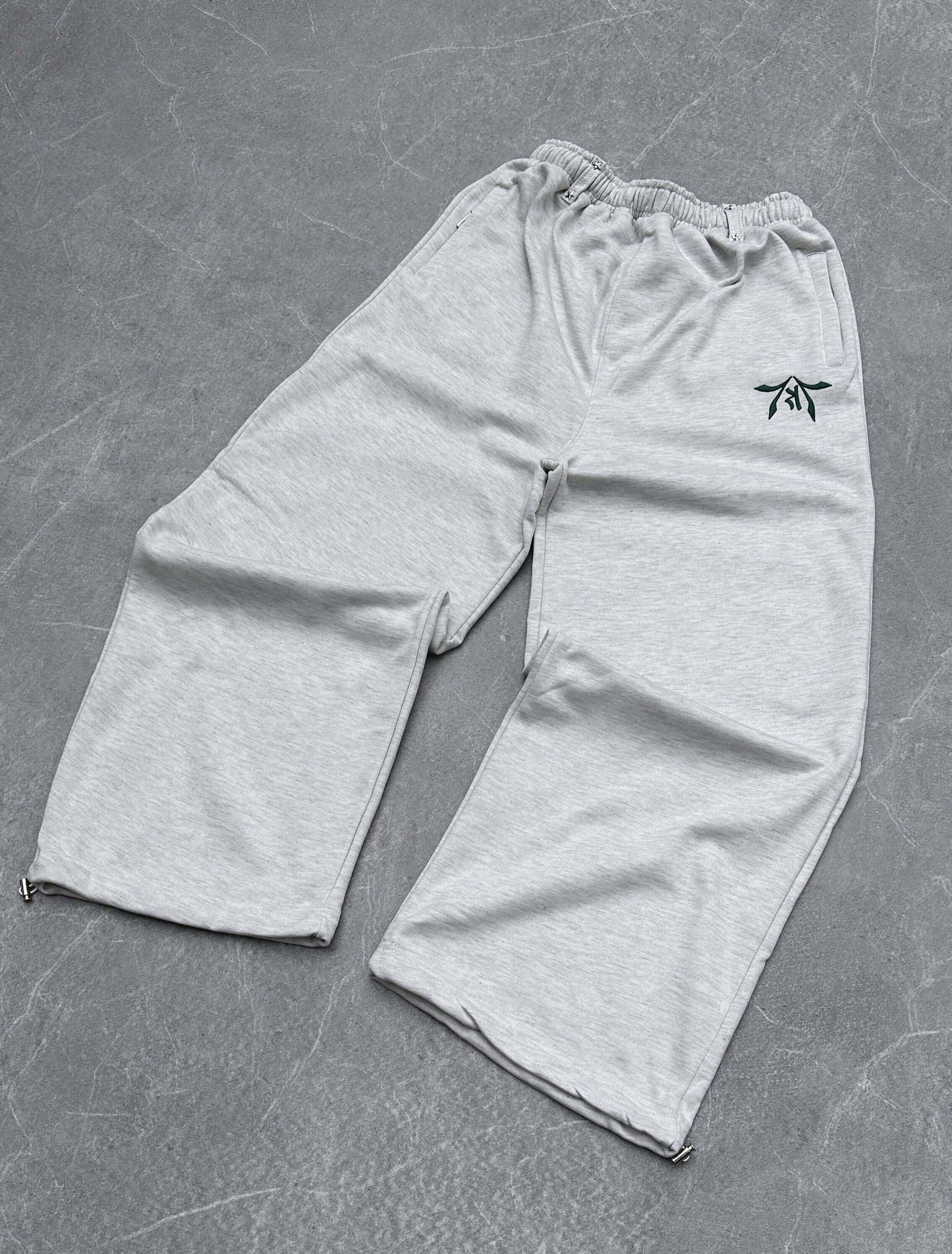 IVORY GREY-GREEN JOGGERS