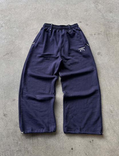 BLACK NAVY JOGGERS