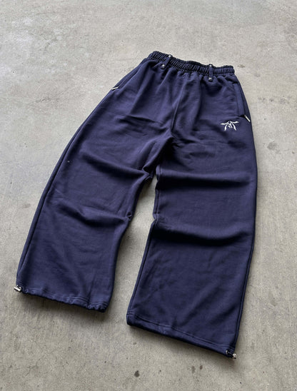 BLACK NAVY JOGGERS